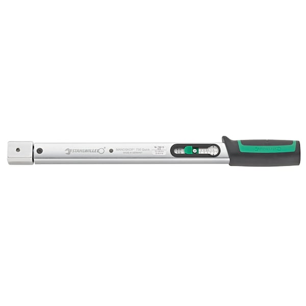 Basic wrench w.tool carrier for insert tools No.730/12 QUICK 25-130 Nm Size of mount 14x18 mm